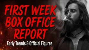 Dhurandhar first week box office report showing early trends and official figur