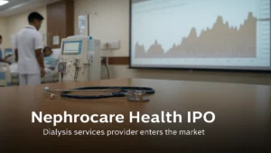 Nephrocare Health IPO dialysis services provider hospital setting