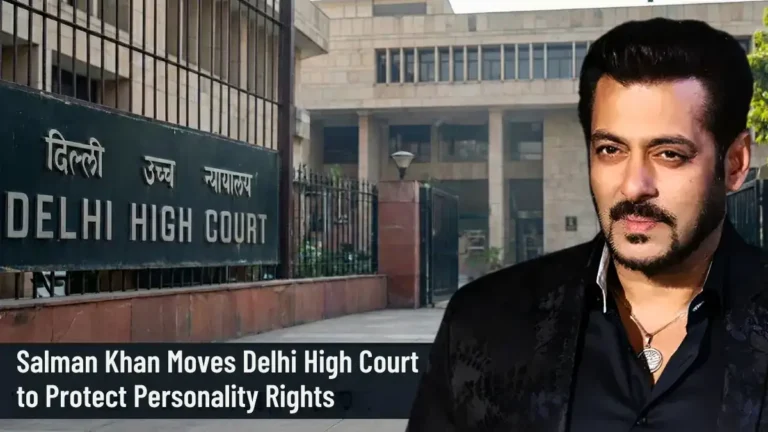 Salman Khan outside Delhi High Court as he moves court to protect personality rights